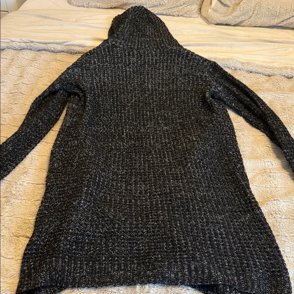 Ashley By 26 International Black and Gray Cardigan - Picture 4 of 4